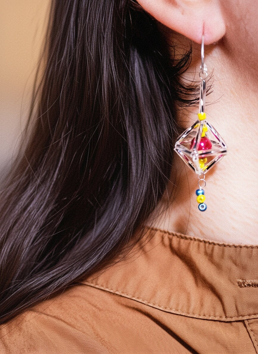 Boucle Cédrat BOUCLES D'OREILLES ombre claire