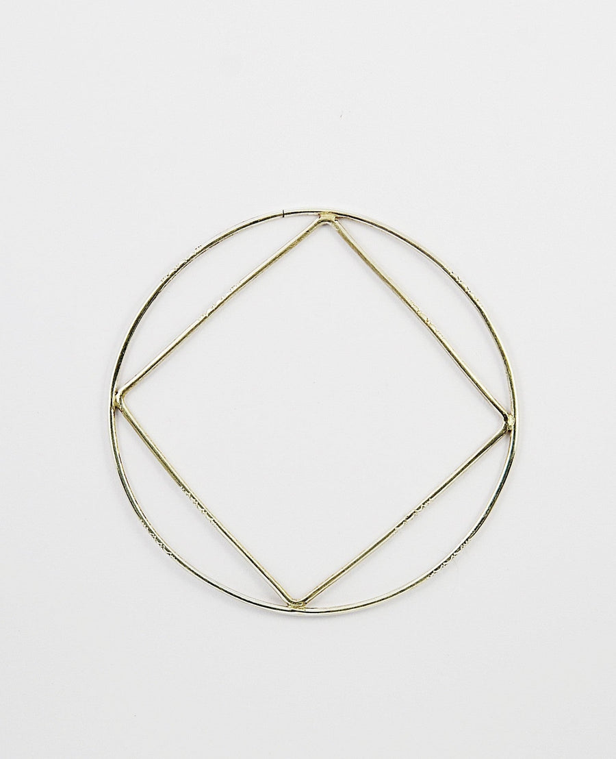 Bracelet carré dans rond BRACELET ombre claire 