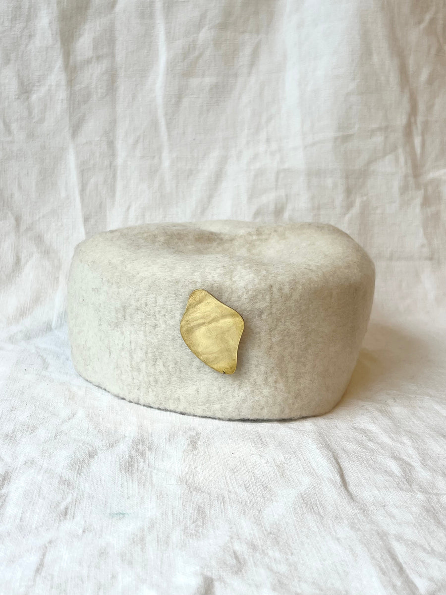 CHAPEAU BLANC CHAPEAU ombre claire