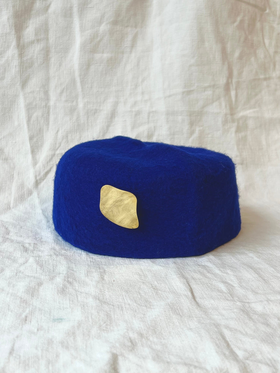 CHAPEAU BLEU MAJORELLE CHAPEAU ombre claire