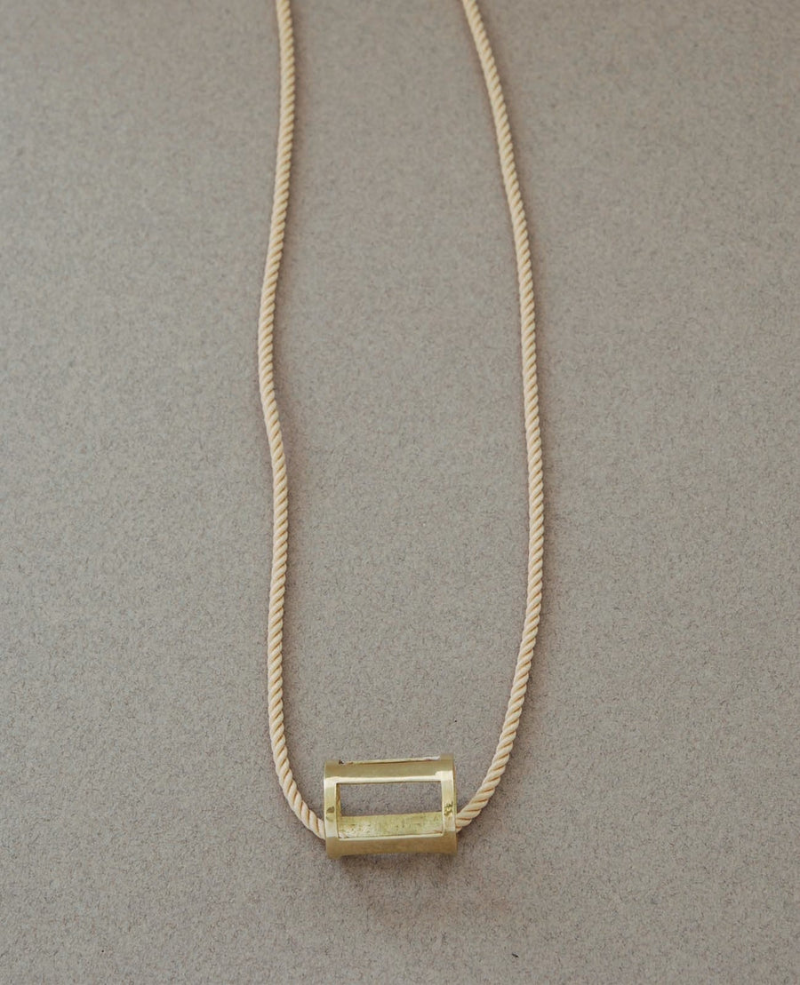 Collier Cage Bronze COLLIER ombre claire 
