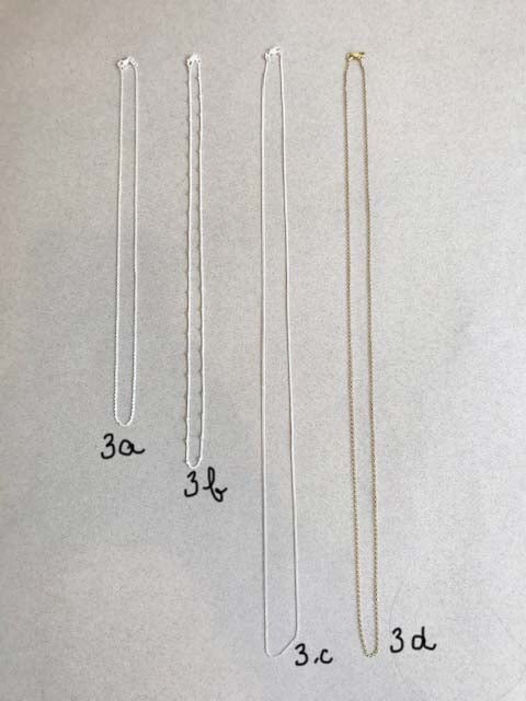 Collier H COLLIER ombre claire