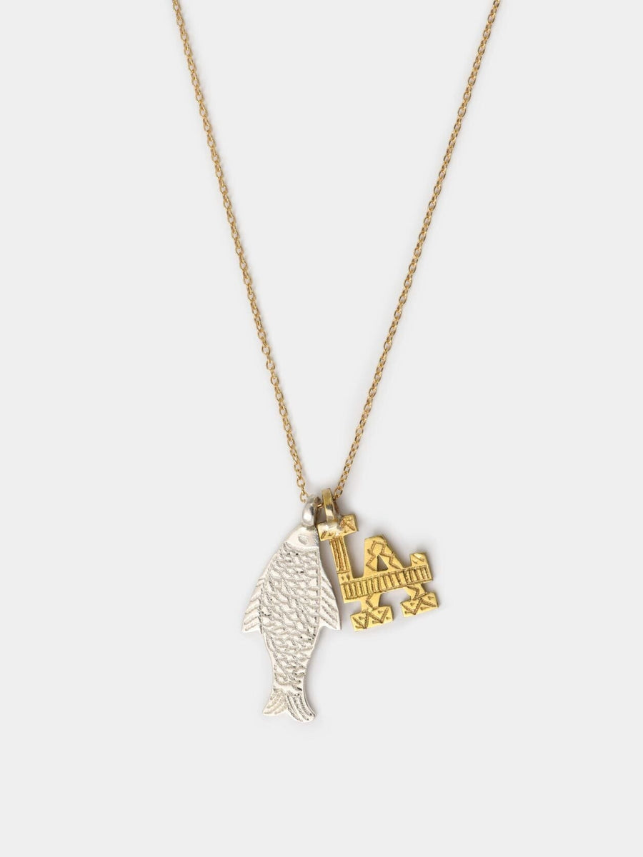 Collier Miracle fish COLLIER ombre claire