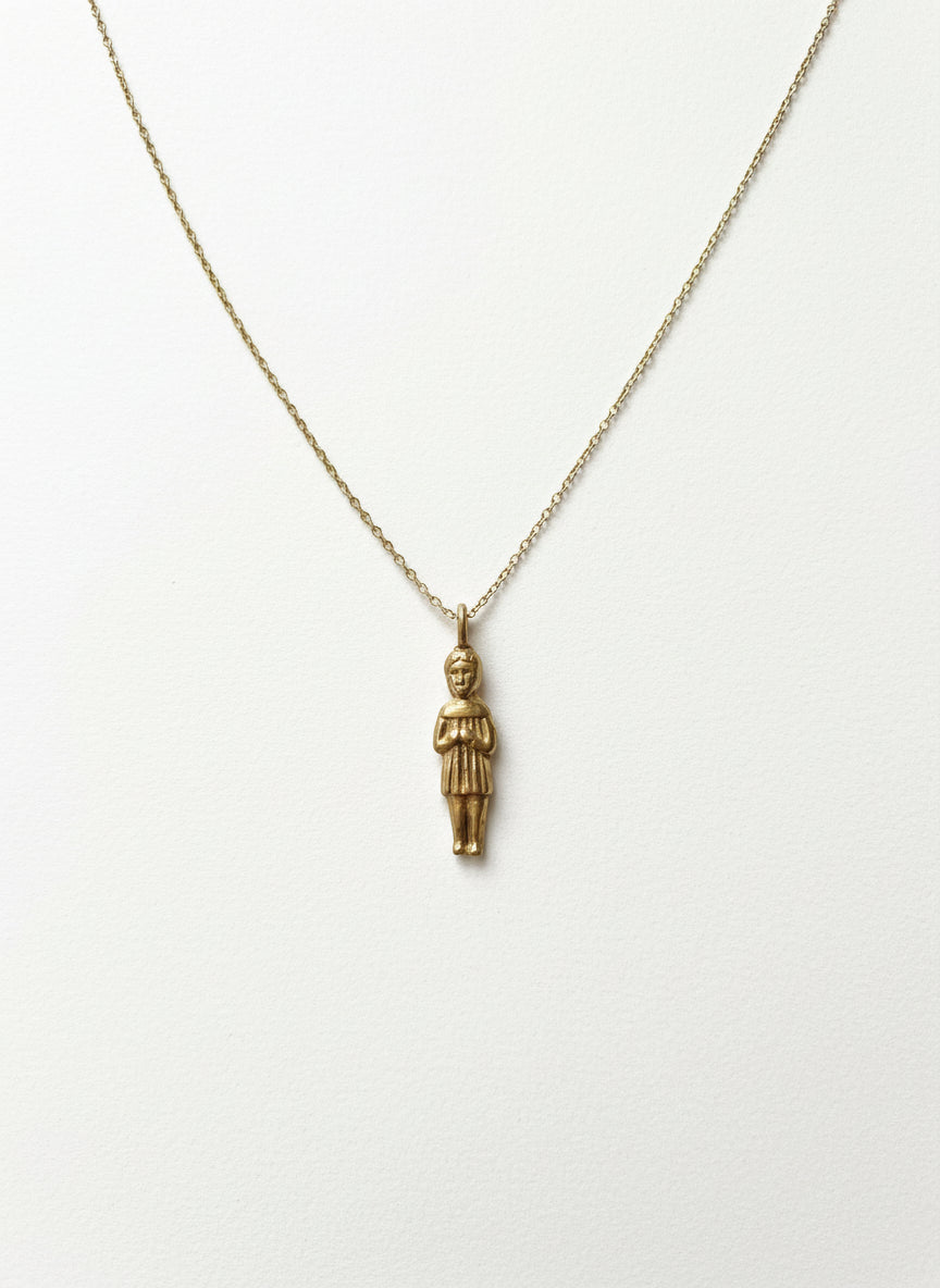 Collier Poupée COLLIER ombre claire