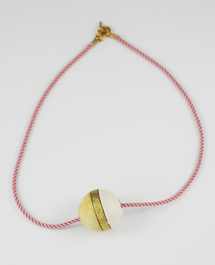 Collier Sphère Bronze COLLIER ombre claire 